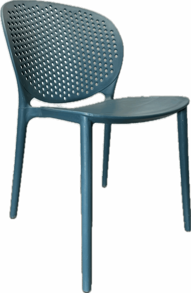 Blue Stacking Chair
