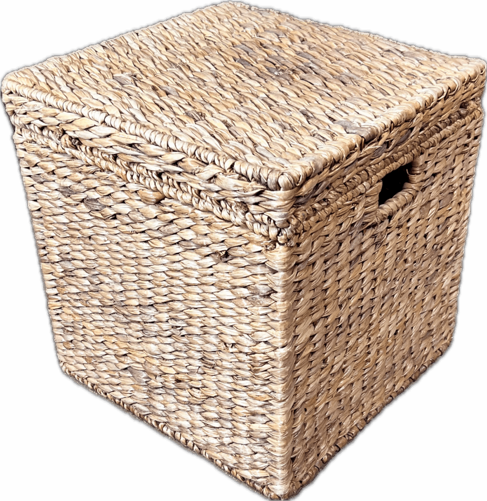 Rattan Storage Cube
