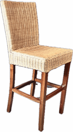 Wicker Bar Stool