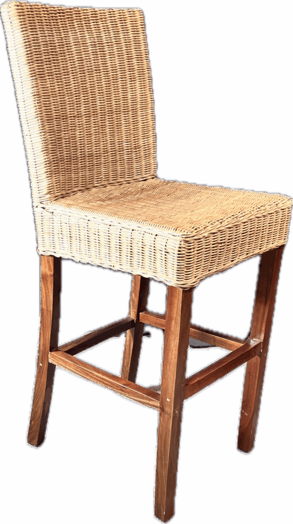 Wicker Bar Stool