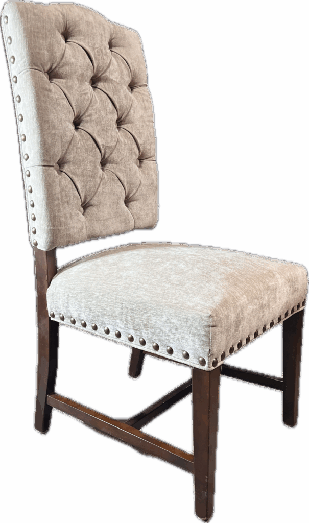 High Back Tufted Chair