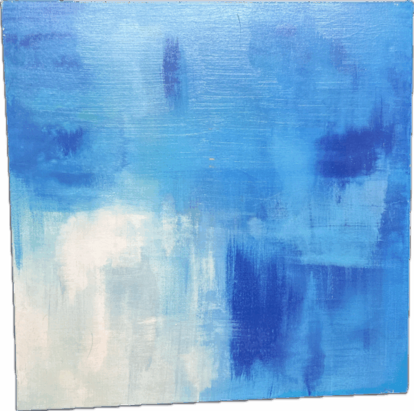 Shades of Blue Canvas