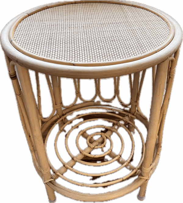 Rattan Round Table