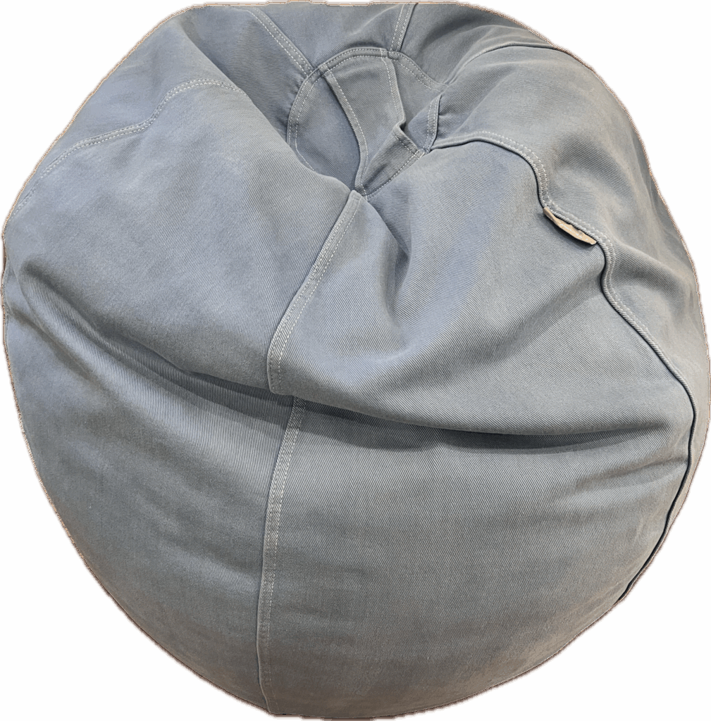 Light Blue Bean Bag Chair