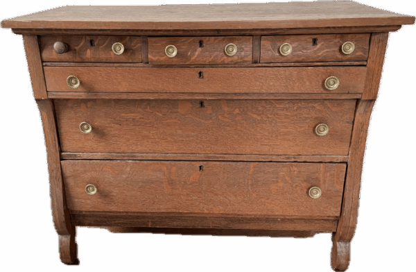 Oak Dresser with 6 Drawers
