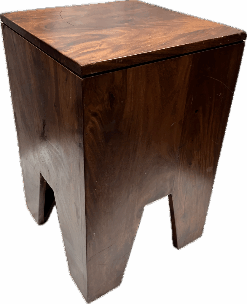 Solid Block Side Table