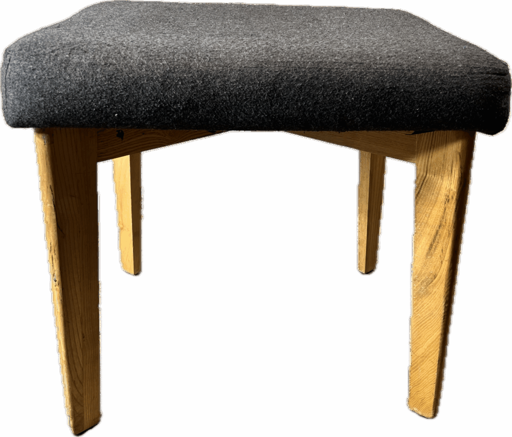 Grey Small Bench