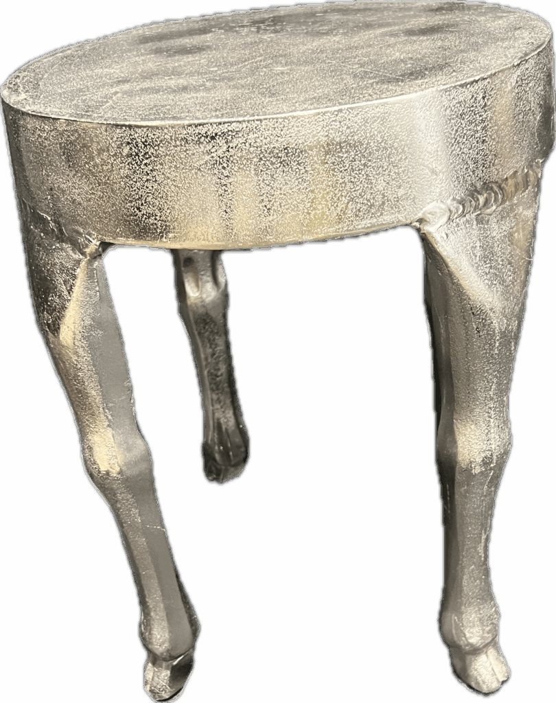 Silver Deer Leg Table