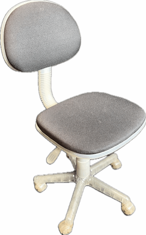 Desk Chair Grey Seat and Back