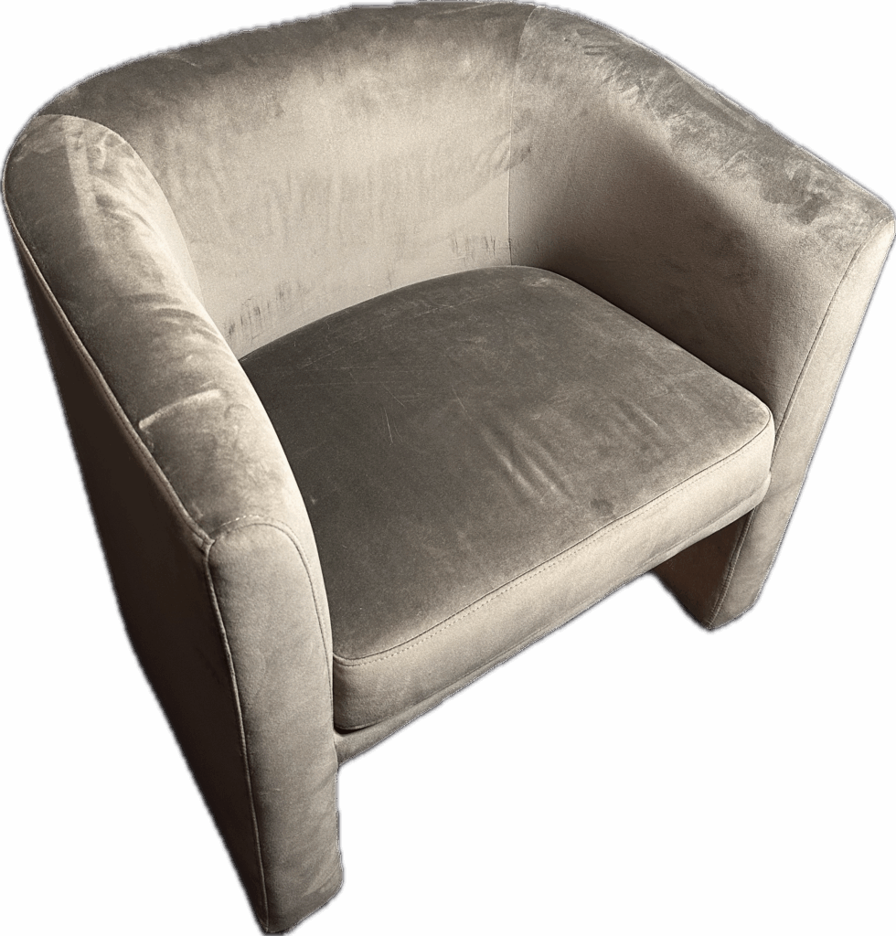 Green Barrel Chair