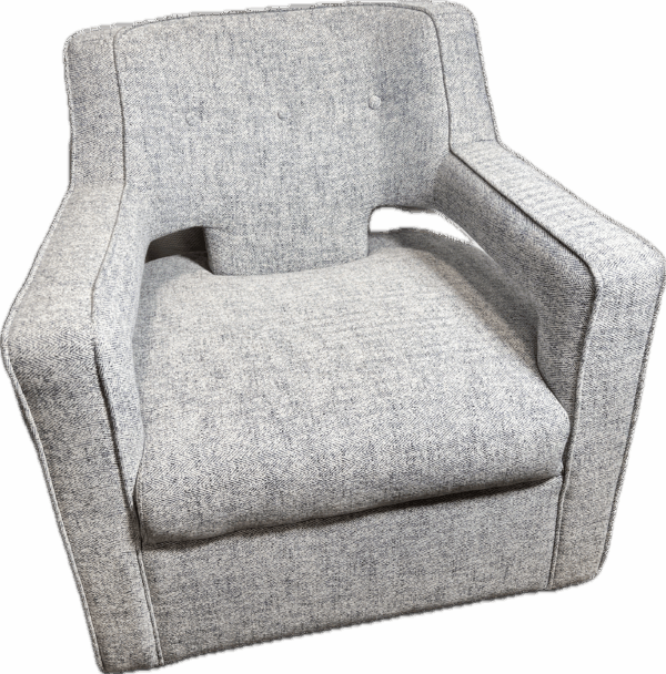 Blue Modern Swivel Chair