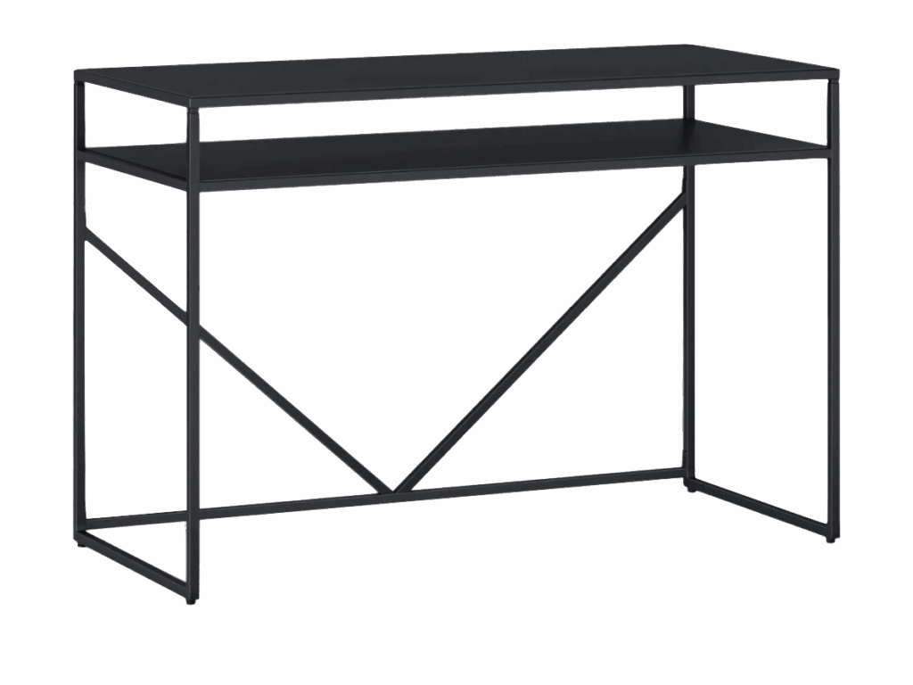 Black Metal Desk