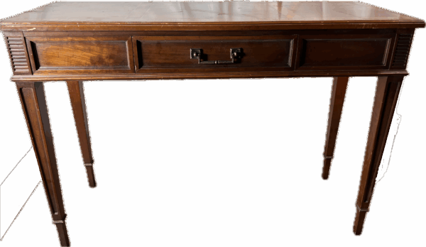 Brown Vintage 1 Drawer Console Table