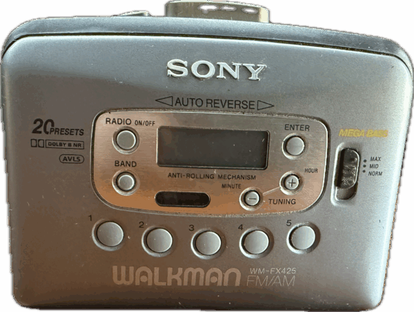 Silver SONY Walkman