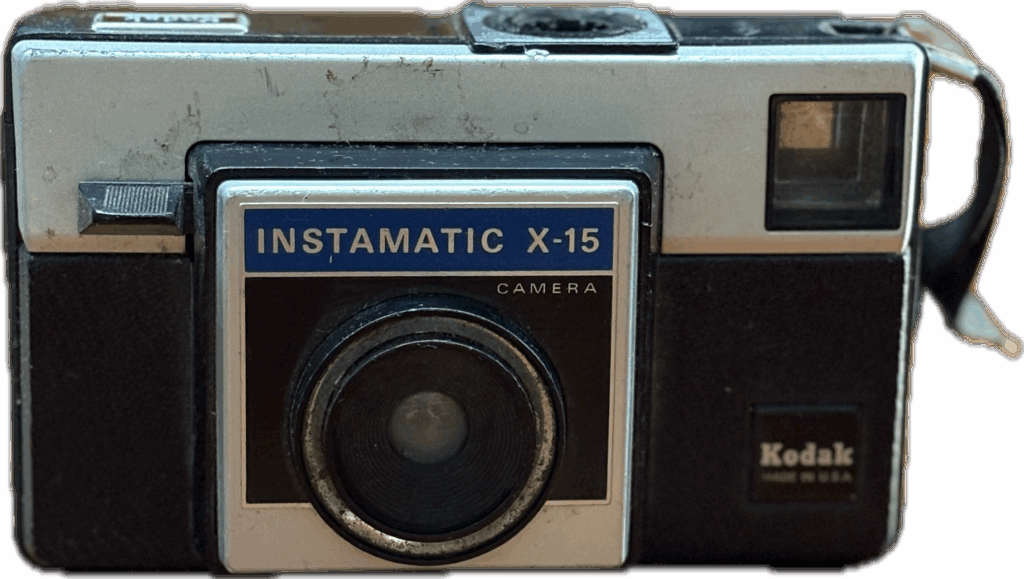 Black Super Shooter Polaroid Land Camera