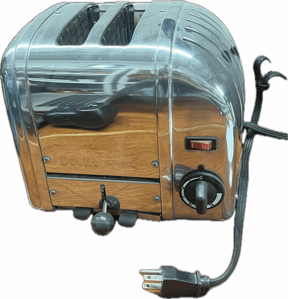 Silver Dualit Toaster