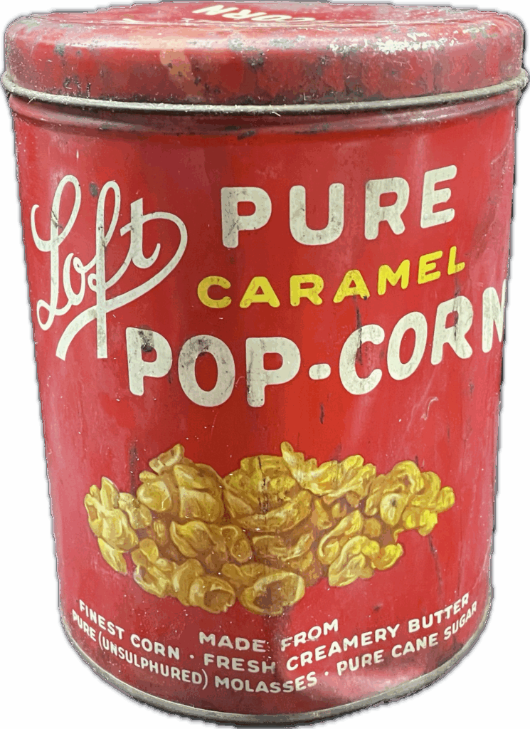 Loft Brand Popcorn Tin