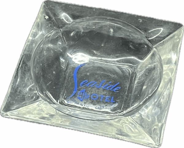 Seaside Hotel Glass Ashtray