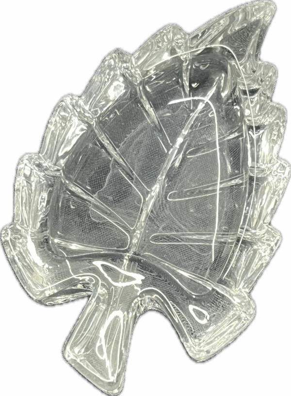 Crystal Leaf Ashtray
