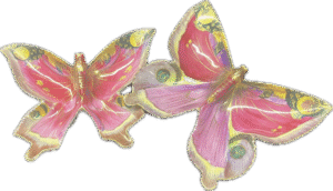 Vintage Chubu China Butterfly Dishes