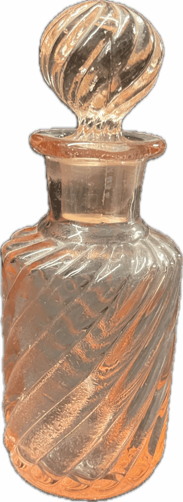 Rose Crystal Baccarat Perfume Bottle