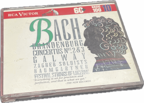 Bach Compact Disc "Brandenburg Concertos"