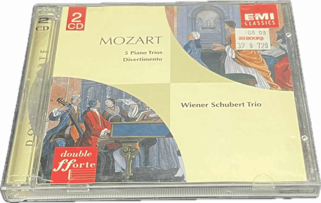 Mozart Compact Disc "5 Piano Trios"