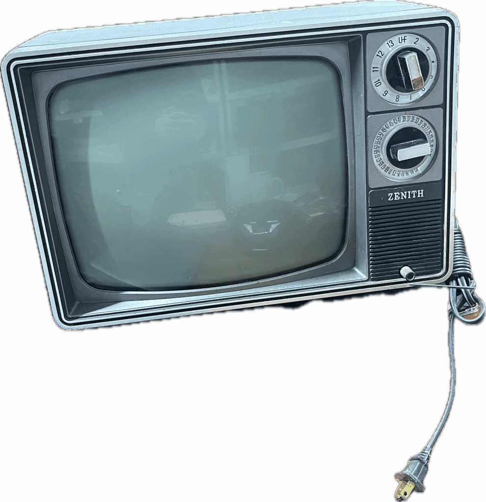 Zenith Vintage TV with Dials