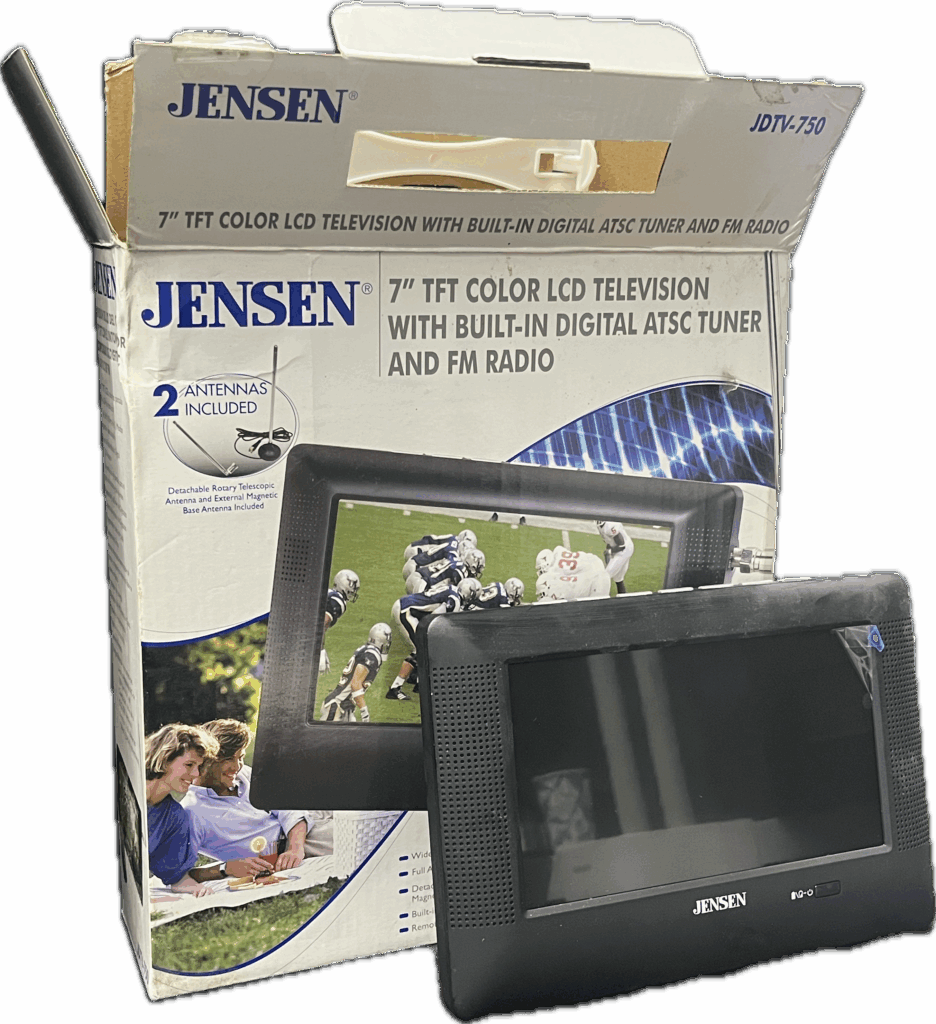 Jensen Small LCD Television and Radio