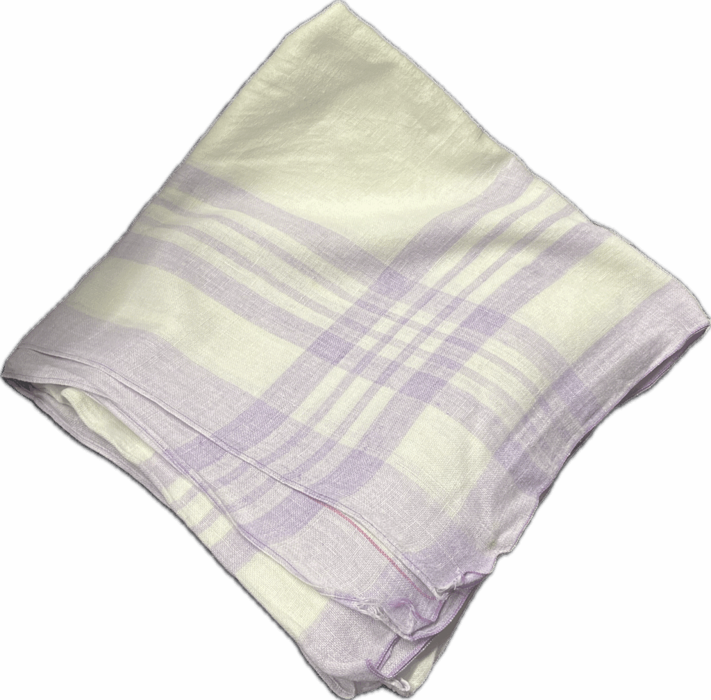 Light Purple Plaid Tablecloth