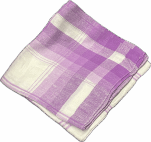 Purple Plaid Ombre Tablecloth