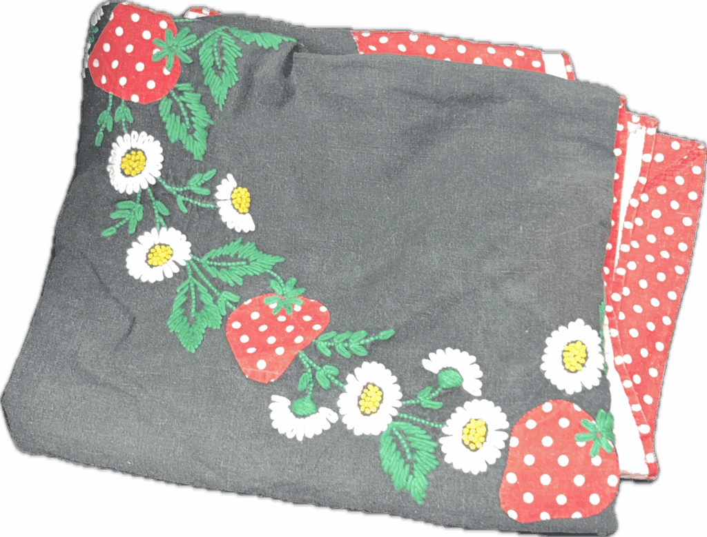 Strawberry Handmade Tablecloth