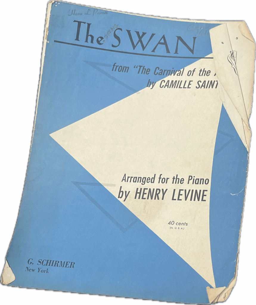 The Swan Piano Booklet