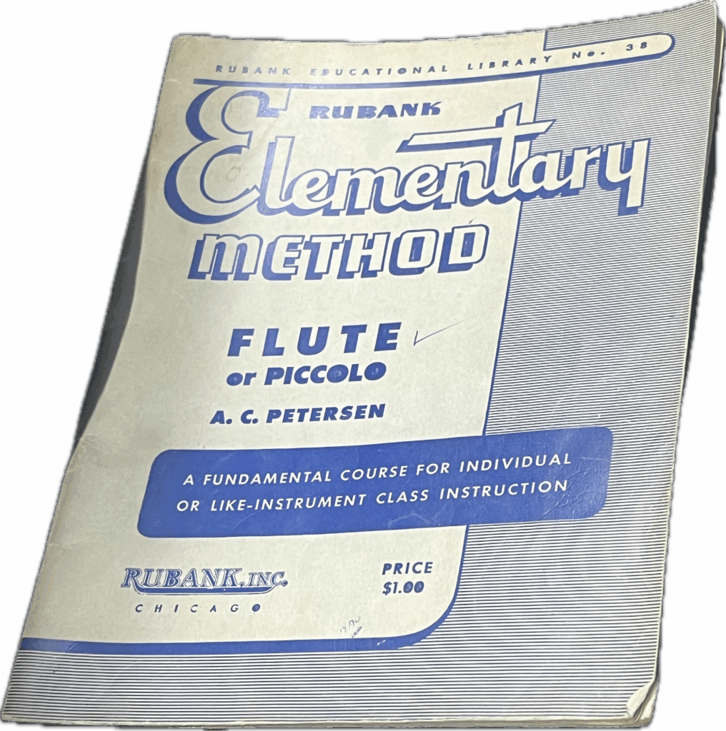 Elementary Method for Flute Book