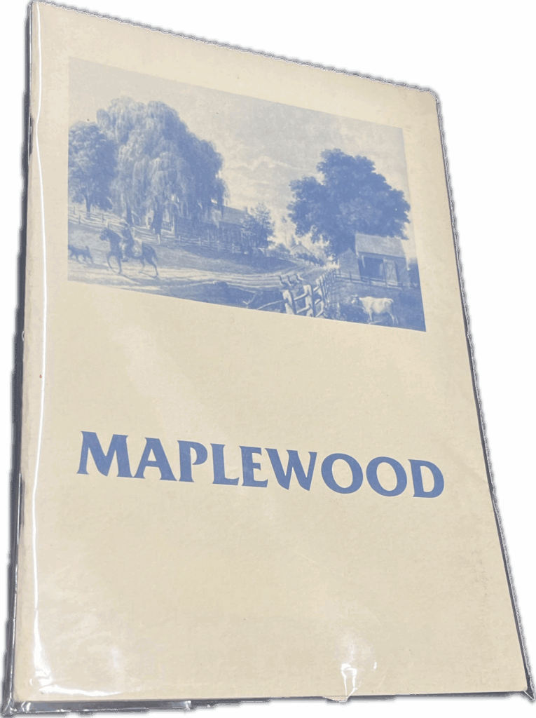 Vintage Maplewood, New Jersey Booklet