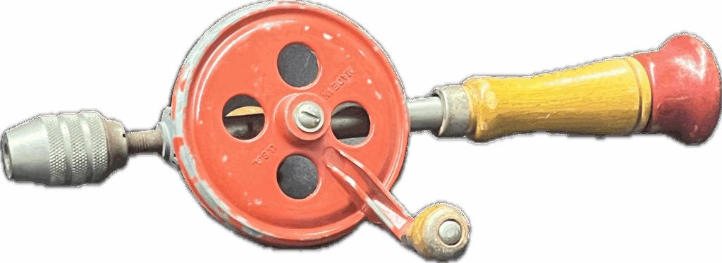 Vintage Egg Beater Style Hand Drill