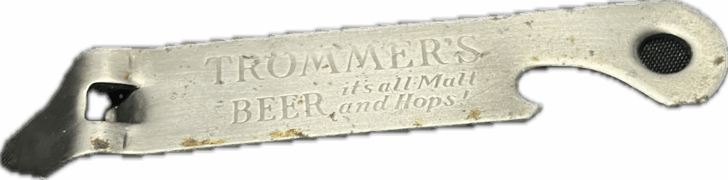 Trommer's Beer Bottle Opener