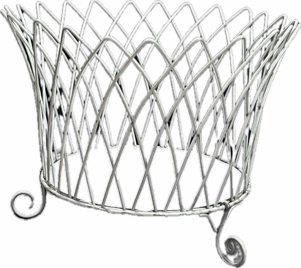 Silver Fruit Basket
