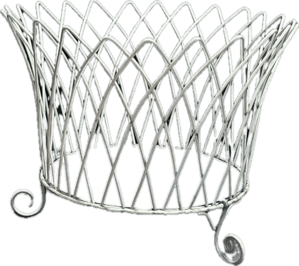 Silver Fruit Basket