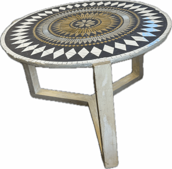 Mosaic Round Coffee Table