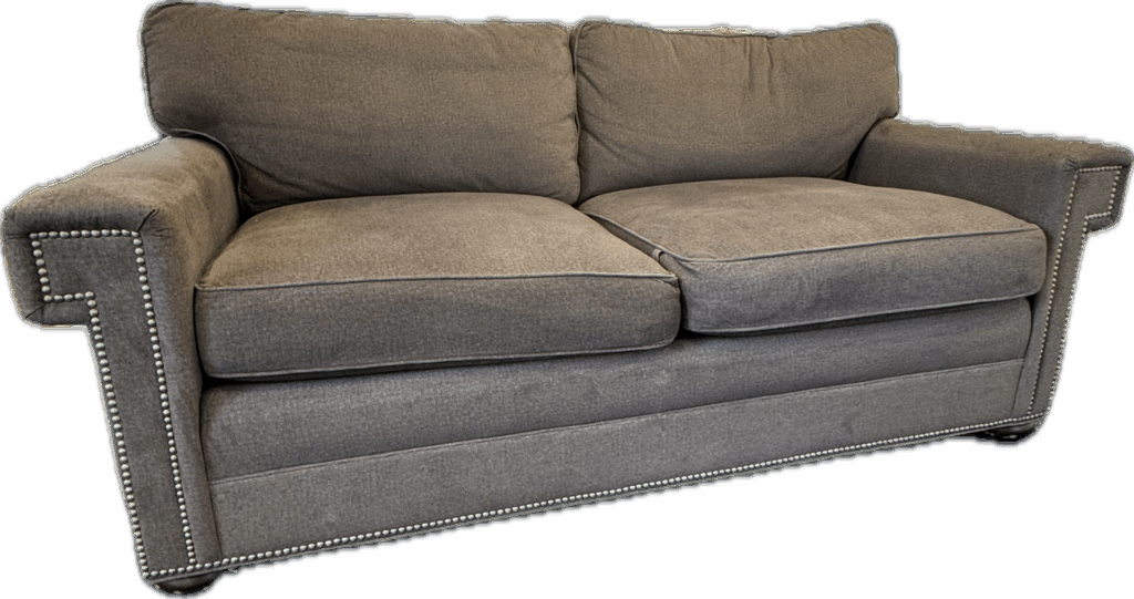 Grey Flannel Petite Sofa