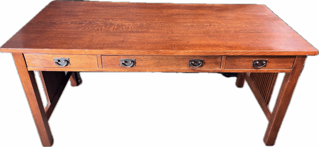 Stickley Large 3 Drawer Desk