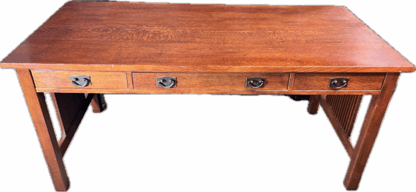 Stickley Large 3 Drawer Desk
