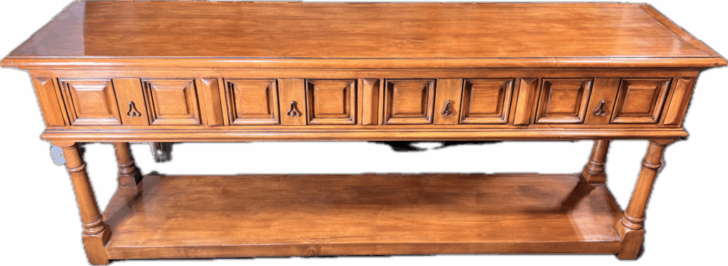 Bespoke Sideboard with 4 drawers and Bottom Shelf