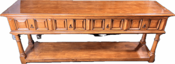 Bespoke Sideboard with 4 drawers and Bottom Shelf