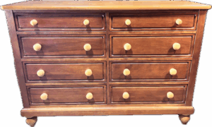 8 Drawer Wood Dresser