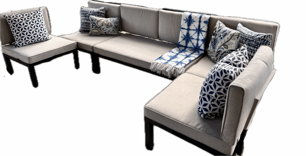 Outdoor Beige Modular Sectional