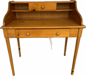 Vintage Pine Writing Desk