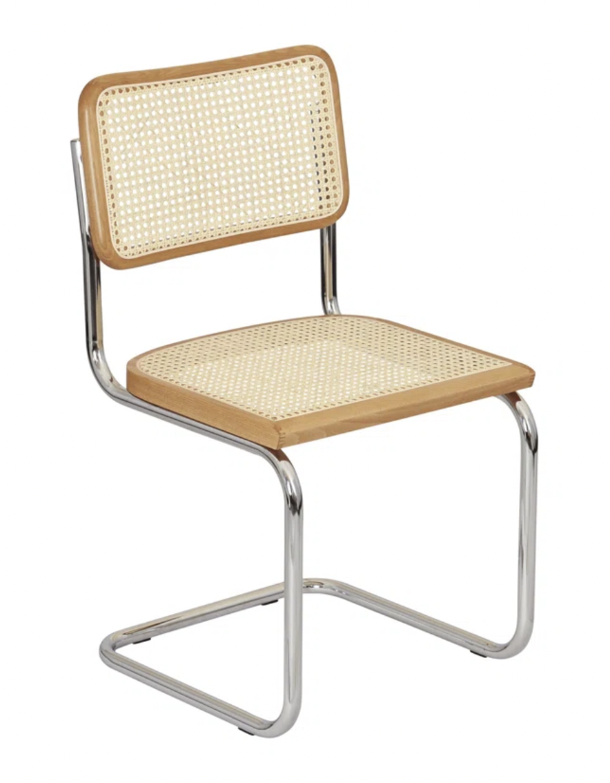 Marcel Breuer Cesca Cane Cantilever Dining Chair