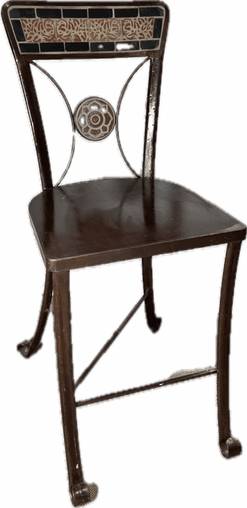 Mosaic Back Counter Stool